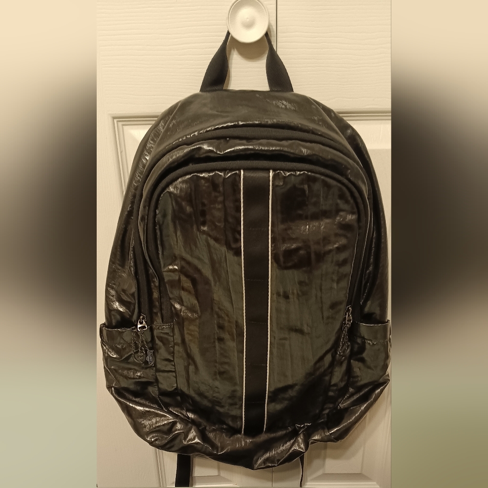 Sleek Black Backpack for Men